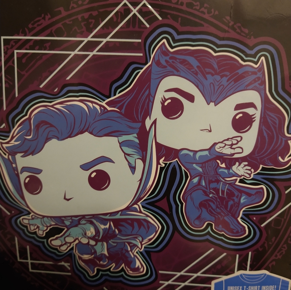 Doctor Strange in the Multiverse of Madness Adult Boxed Pop! T-Shirt XL - Picture 9 of 16